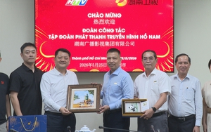HTV thúc đẩy hợp tác với Tập đoàn Phát thanh Truyền hình Hồ Nam (Trung Quốc)