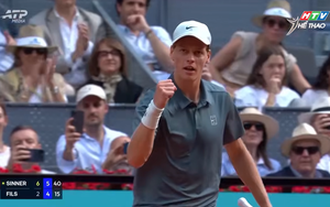 Jannik Sinner và Alexander Zverev vào chung kết Madrid Open
