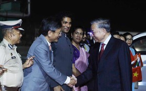 Tổng Bí thư, Chủ tịch nước Tô Lâm kết thúc tốt đẹp chuyến thăm cấp Nhà nước Cộng hòa Ấn Độ, lên đường thăm Sri Lanka