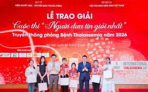 Khoảng 14 triệu người Việt Nam mang gene tan máu bẩm sinh mà không biết