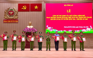 Trao thưởng các lực lượng phá Chuyên án 126N, triệt xóa đường dây ma túy xuyên quốc gia