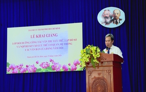 Hơn 200 học viên dự lớp bồi dưỡng công tác văn thư của Đảng