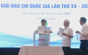 124 tác phẩm báo chí sẽ được vinh danh Giải Báo chí quốc gia lần thứ XX năm 2025