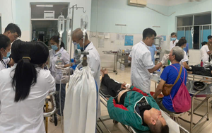 Xe giường nằm bị nạn lúc rạng sáng trên cao tốc Phan Thiết - Dầu Giây