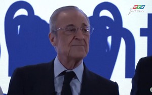 Florentino Perez tái đắc cử Chủ tịch Real Madrid