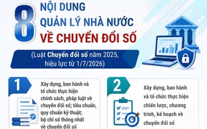 8 nội dung quản lý nhà nước về chuyển đổi số từ 1/7/2026