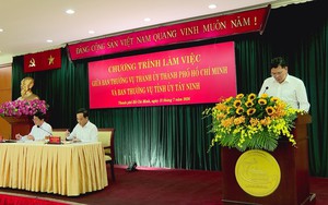 TP. Hồ Chí Minh và Tây Ninh tăng cường liên kết vùng, thúc đẩy phát triển bền vững trên 7 lĩnh vực trọng tâm