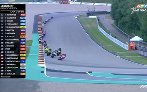 Marc Marquez lập cú đúp lịch sử tại chặng đua MotoGP Đức