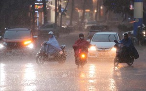 Đêm 15 và ngày 16/7, nhiều khu vực cục bộ có mưa to trên 100mm
