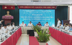 Tọa đàm nâng cao chất lượng công tác tuyên giáo và dân vận