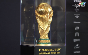 Chiêm ngưỡng Cúp vô địch World Cup trước thềm ngày hội bóng đá