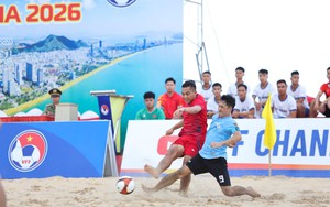 Lượt 1 Giải Bóng đá Bãi biển VĐQG 2026: Tây Ninh và Đà Nẵng khởi đầu thuận lợi