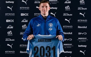Ra mắt Man City, Anderson lập tức "xát muối" vào nỗi đau của MU