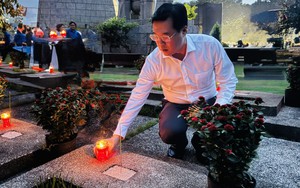 Lễ thắp nến tri ân Anh hùng liệt sĩ