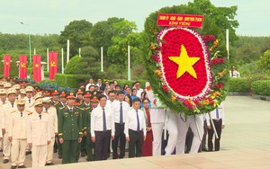 Lãnh đạo TP. Hồ Chí Minh tri ân các anh hùng liệt sĩ tại Củ Chi