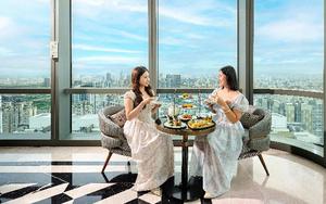 Khám phá trà chiều thuần chay với tầm nhìn toàn cảnh TP.HCM