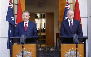 Tổng Bí thư, Chủ tịch nước Tô Lâm và Thủ tướng Australia gặp gỡ báo chí