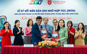 Lễ ký kết hợp tác giữa HTV và Trường Đại học Văn Lang trên tinh thần phát huy, đổi mới, sáng tạo, hiệu quả
