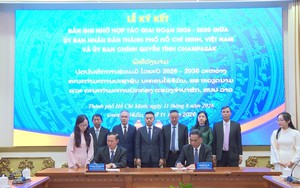 TP. Hồ Chí Minh và Champasak tăng cường hợp tác trên nhiều lĩnh vực