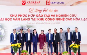 Trường Đại học Văn Lang động thổ khu phức hợp đào tạo – nghiên cứu 5 ha tại Khu Công nghệ cao Hòa Lạc, Hà Nội