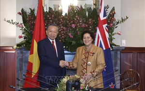 Tổng Bí thư, Chủ tịch nước Tô Lâm hội kiến Toàn quyền New Zealand