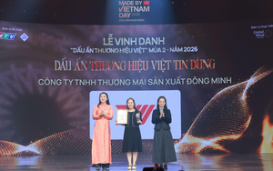 Đông Minh được vinh danh “Dấu Ấn Thương Hiệu Tin Dùng” tại Made By VietNam Day 2026