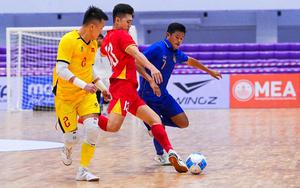 Đội tuyển futsal Việt Nam chia điểm Thái Lan sau màn rượt đuổi tỷ số nghẹt thở