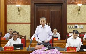 Thông báo Kết luận của Tổng Bí thư, Chủ tịch nước Tô Lâm tại Phiên họp BCĐ Trung ương thực hiện Nghị quyết 57