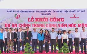 Thêm không gian xanh, nâng tầm chất lượng sinh hoạt tại Công viên Hóc Môn