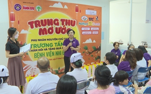 "Trung thu mơ ước" chăm lo cho các bệnh nhi và trẻ em có hoàn cảnh khó khăn