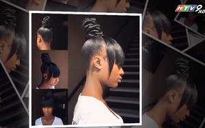 Lý thú cùng top knot - Kiểu tóc "Thần đèn"
