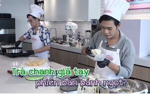 Độc đáo "trà chanh giã tay" phiên bản bánh ngọt