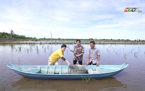Bi Max bắt cá bằng tay không