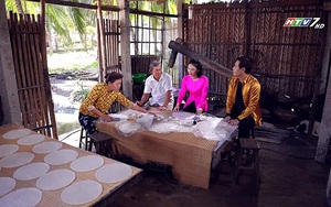 Mai Anh làm bánh phồng Sơn Đốc