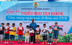 "Ngày Hội Thiếu Nhi Vui Khỏe" Quận 7 năm 2024