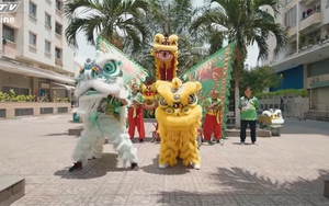 Múa lân không hề dễ dàng!