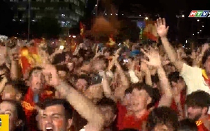 Muôn vàn cảm xúc của người hâm mộ tại trận Chung kết EURO 2024