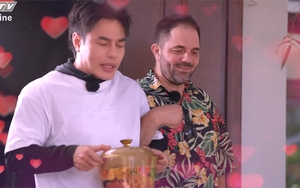 Dương Lâm phá bỏ rào cản ngôn ngữ khi vào bếp