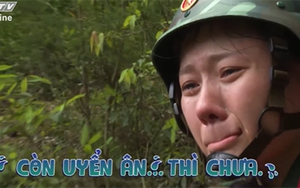 Huấn luyện tụt dây khiến Uyển Ân khóc nấc
