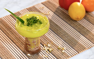 Dương Thanh Vàng học pha chế sinh tố bơ – ca cao