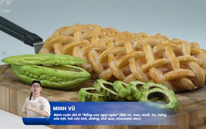 Chiếc bánh khổ qua đặc biệt của Minh Vũ