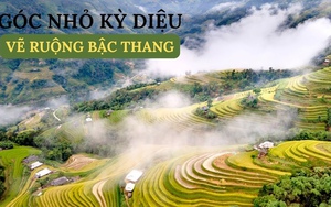 Vẽ ruộng bậc thang