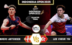 Các hạt giống hàng đầu vào bán kết Giải cầu lông Indonesia Open