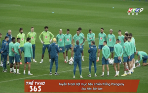 Vòng loại World Cup 2026: Tuyển Brazil quyết chiến thắng Paraguay