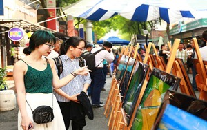 Đường sách Nguyễn Văn Bình rộn ràng sắc xuân