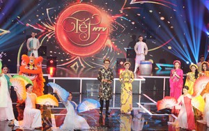 Các nghệ sĩ tham gia "Đại nhạc hội Giao thừa - Tết HTV" chúc mừng năm mới Mậu Tuất 2018