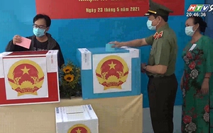 Gần 250 cán bộ chiến sĩ công an TP.HCM tham gia bỏ phiếu