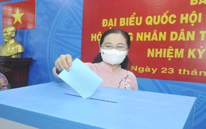 Chủ tịch Ủy ban Bầu cử TP.HCM Nguyễn Thị Lệ: 99,38% cử tri đi bỏ phiếu, bầu cử an toàn và thành công