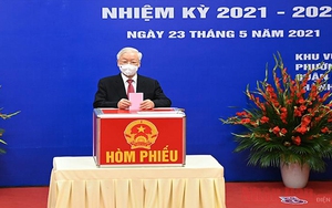 Các đồng chí lãnh đạo, nguyên lãnh đạo Đảng, Nhà nước và TP.HCM đi bầu cử đại biểu Quốc hội khóa XV và HĐND các cấp