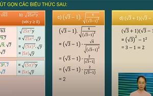 Toán lớp 9 - Bài 2: Biến đổi căn thức